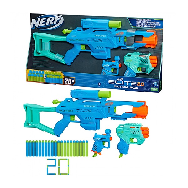 Nerf Pistola de Dardos Elite 2.0 Tactical