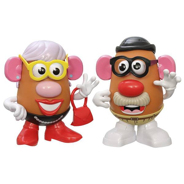 Mr. Potato Pack Vovó e Vovô 70º Aniversário - Imagem 1