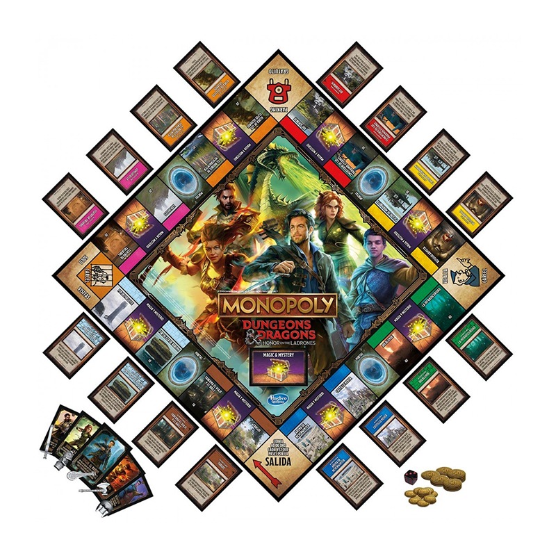 Monopoly Jogo Dungeons & Dragons: Honor Among Thieves - Imagem 1