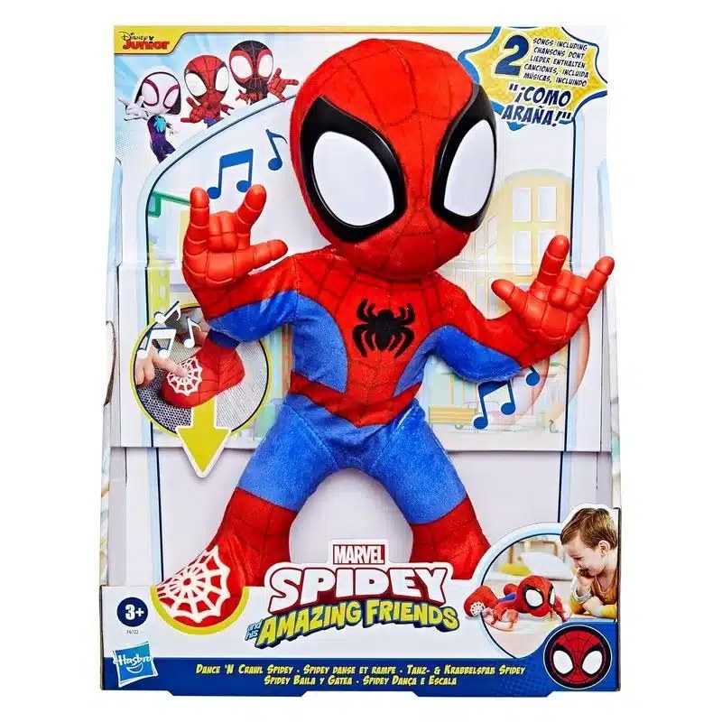 Marvel Spidey Figura Electrónica Interactiva Canta y Baila - Imagen 1