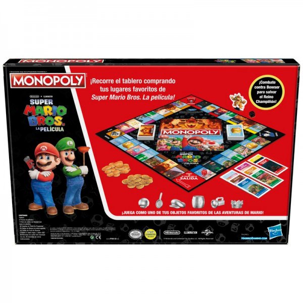 Juego Monopoly Super Mario Bros - Imagen 3