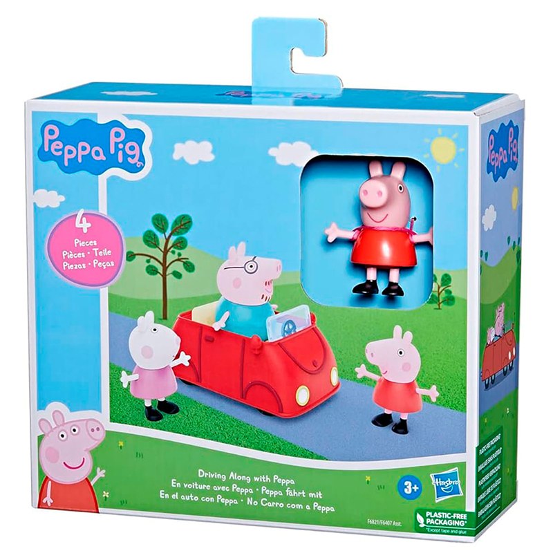 Coche de Peppa Pig con Figuras - Imagen 1
