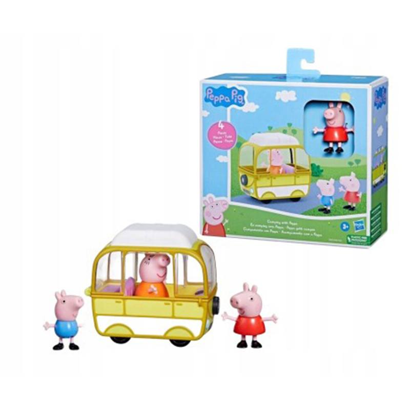 Caravana da Peppa Pig com Figuras