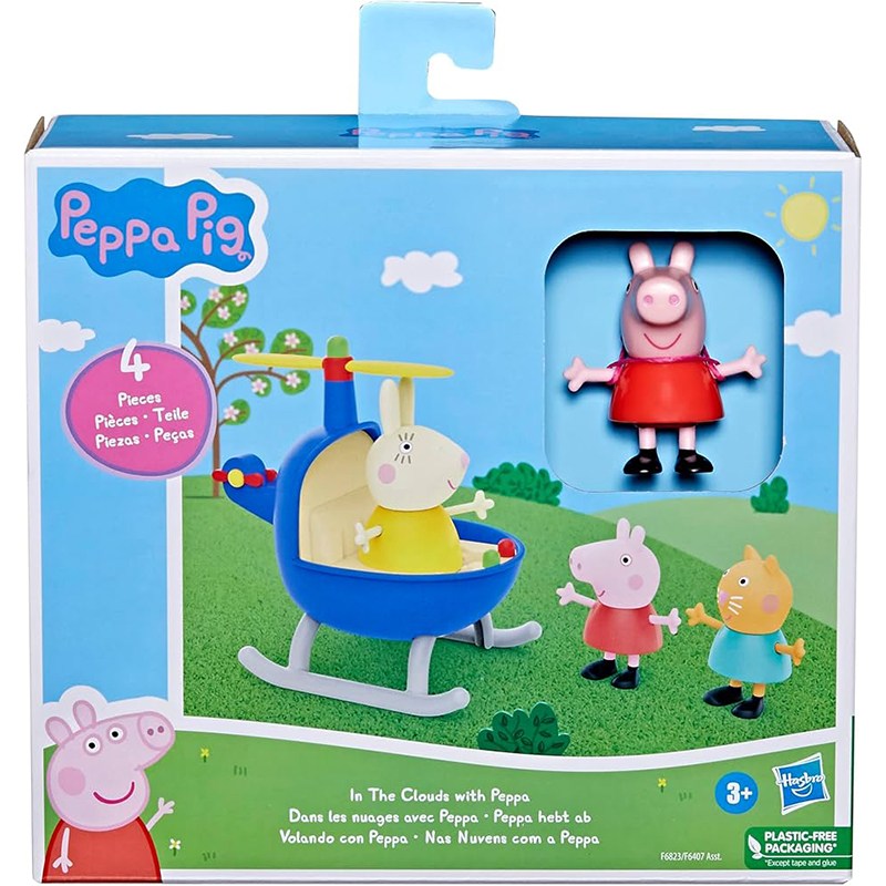 Helicóptero de Peppa Pig con Figuras - Imagen 1