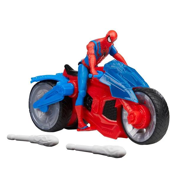 Spiderman Figura con Moto Aracnida - Imagem 1