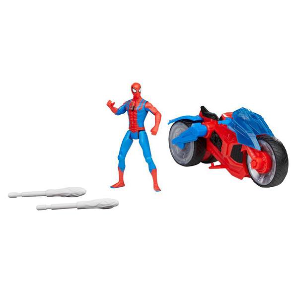 Spiderman Figura con Moto Aracnida - Imatge 1