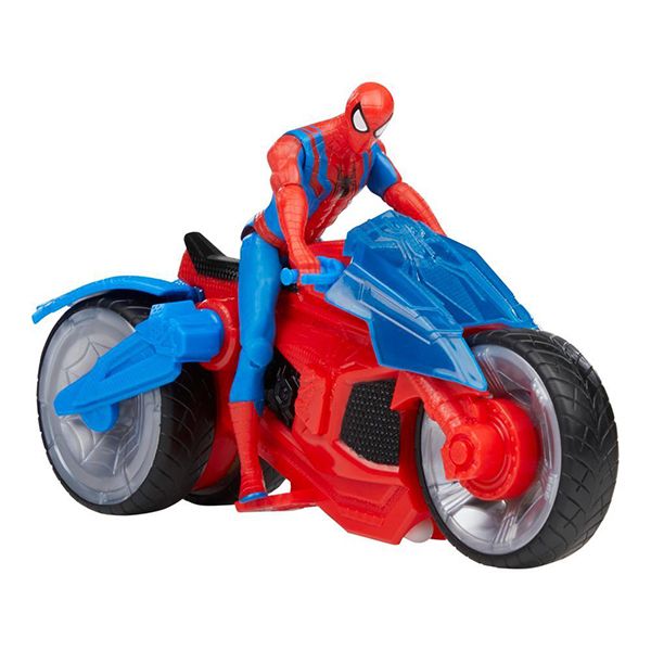 Spiderman Figura con Moto Aracnida - Imagen 3