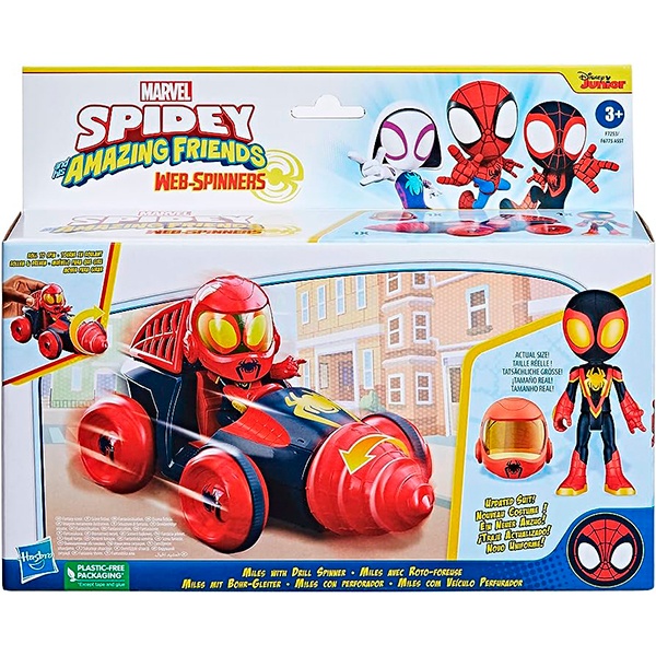Marvel Figure Miles com Puncher Web-Spinners - Imagem 1