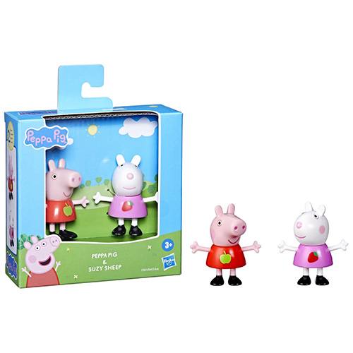 Peppa Pig Pack 2 Figuras Peppa y Suzy Sheep - Imagen 1