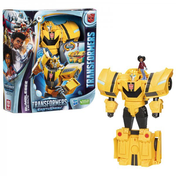 Transformers Figura de Acción Earthspark Bumblebee - Imagen 2