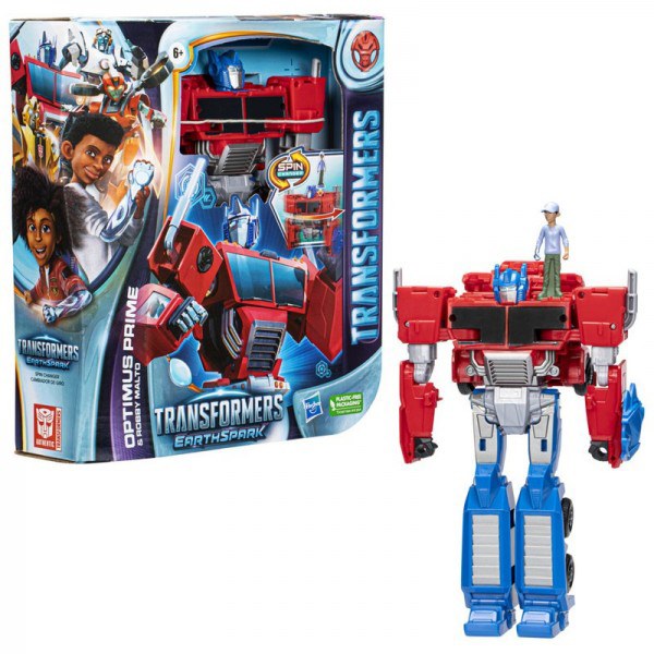 Transformers Figura de Acción Earthspark Optimus Prime - Imagen 2