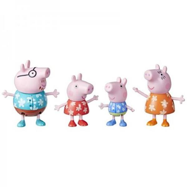 Peppa Pig Pack Figuras Familia de Vacaciones - Imatge 1