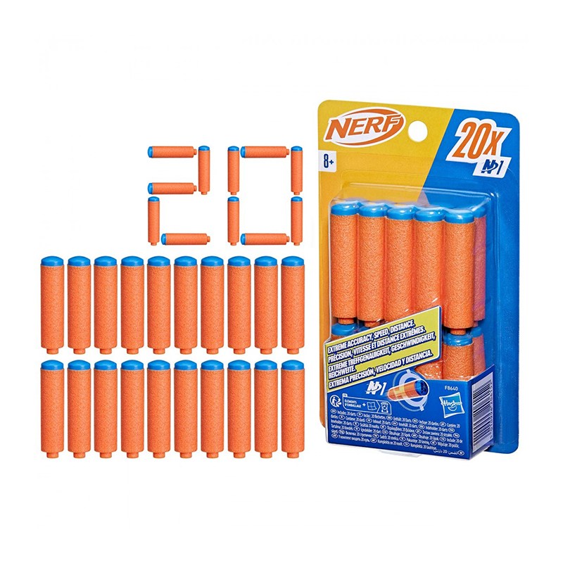 Nerf Pack 20 dardos N Series - Imagen 1