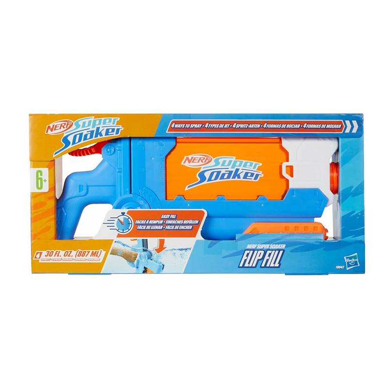 Pistola de água Nerf Super Soaker Flip Fill - Imagem 1