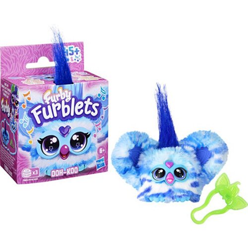 Mini Pelúcia Furby Furblets Ooh-Koo - Imagem 1