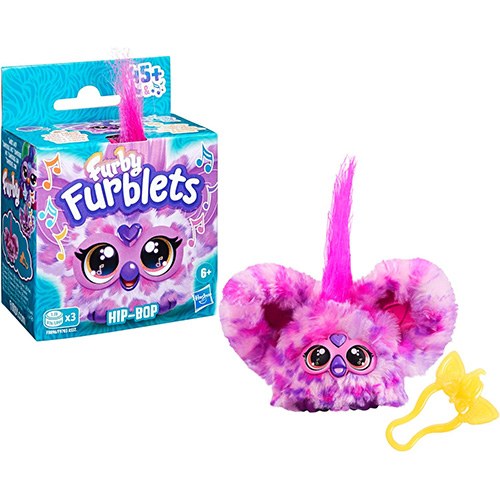 Mini Peluche Furby Furblets Hip-Bop - Imagen 1