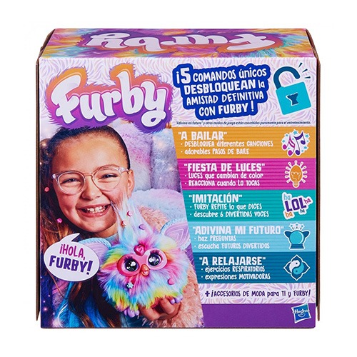 Furby Peluche Interactive Multicolor Tie Dye - Imagem 3