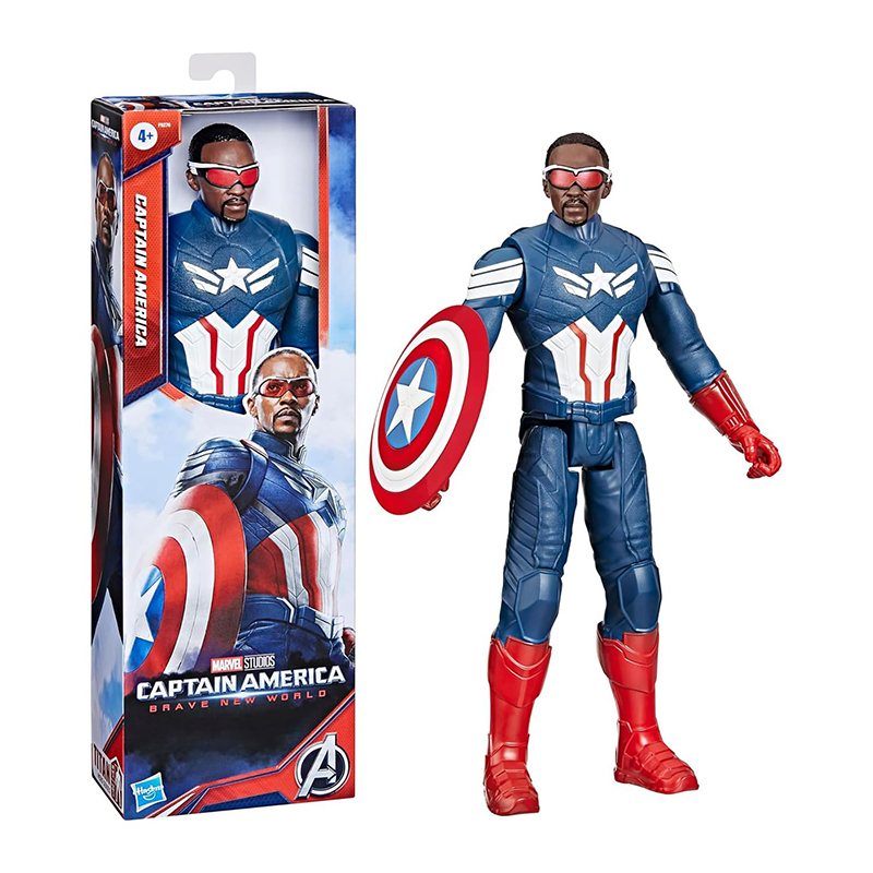 Marvel Figura Capitão América Titan 30cm