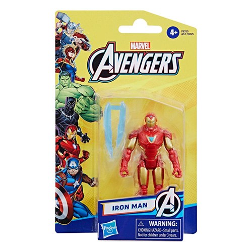 Marvel Avengers Figura Homem de Ferro 10cm Série Epic Hero - Imagem 1