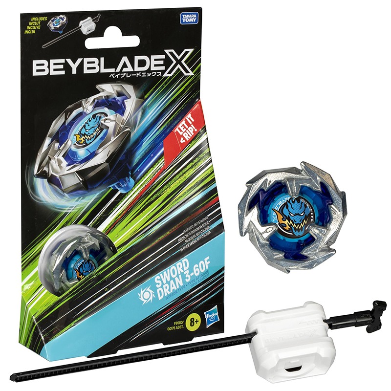 Peonza Beyblade X Kit de Inicio Sword Dran 3-60F - Imagen 1