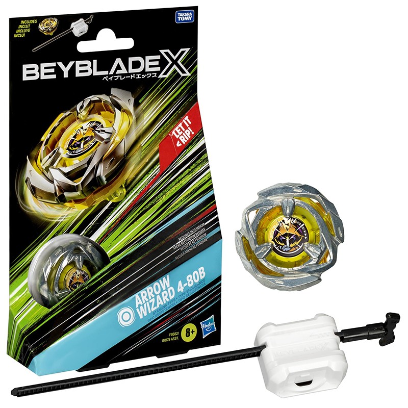 Peonza Beyblade X Kit de Inicio Arrow Wizard 4-80B