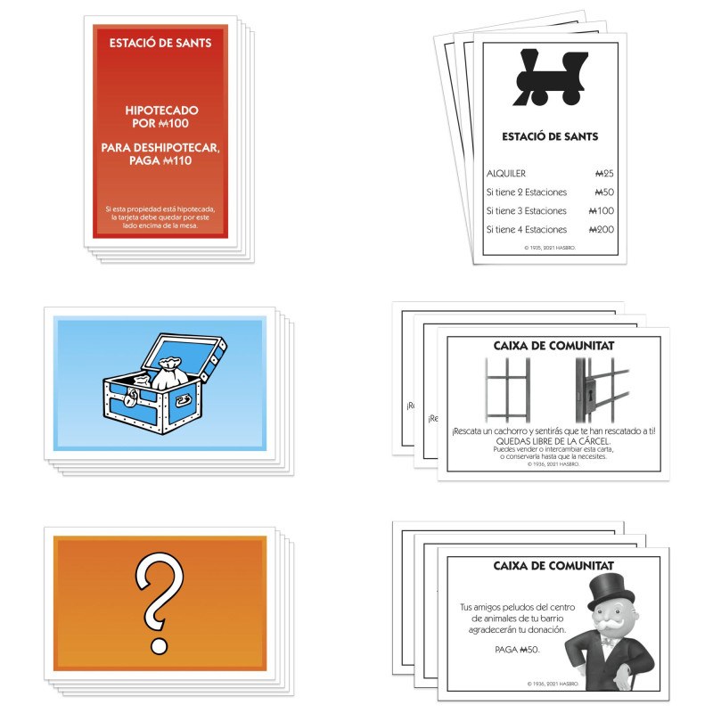 Jogo Monopoly Barcelona - Catalão - Imagem 2