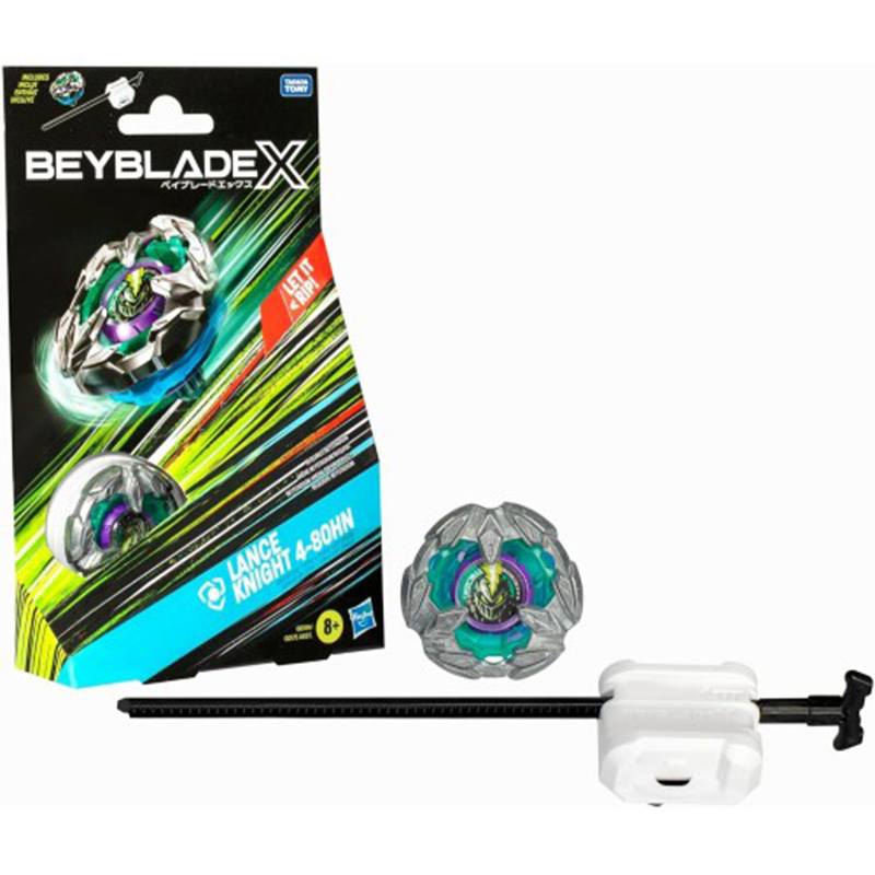 Peonza Beyblade X Kit de Inicio Lance Knight 4-80Hn