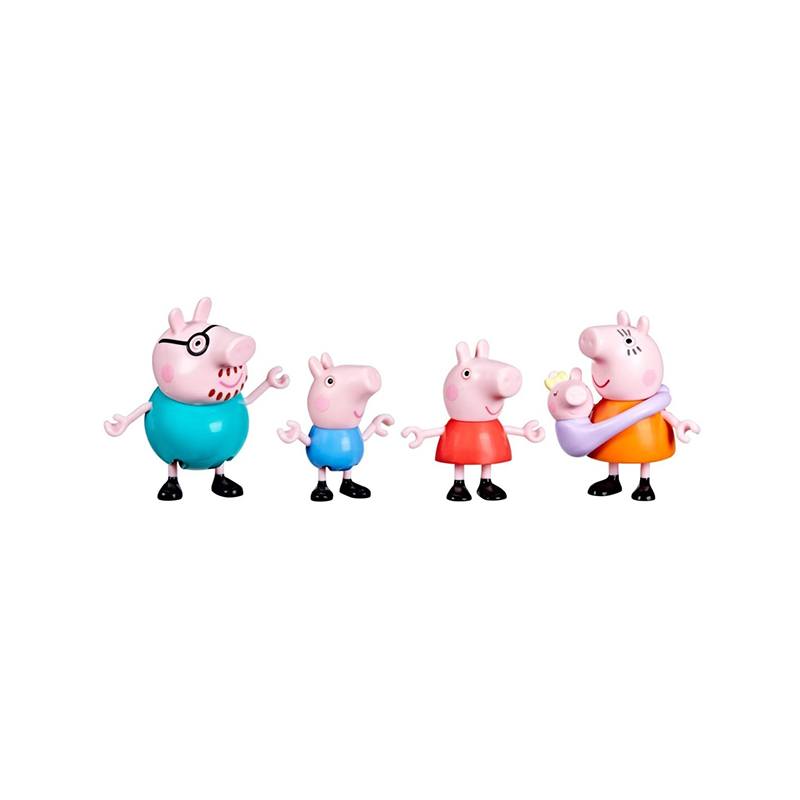 Peppa Pig - Figuras Peppa y su Familia de Cinco - Imagen 1