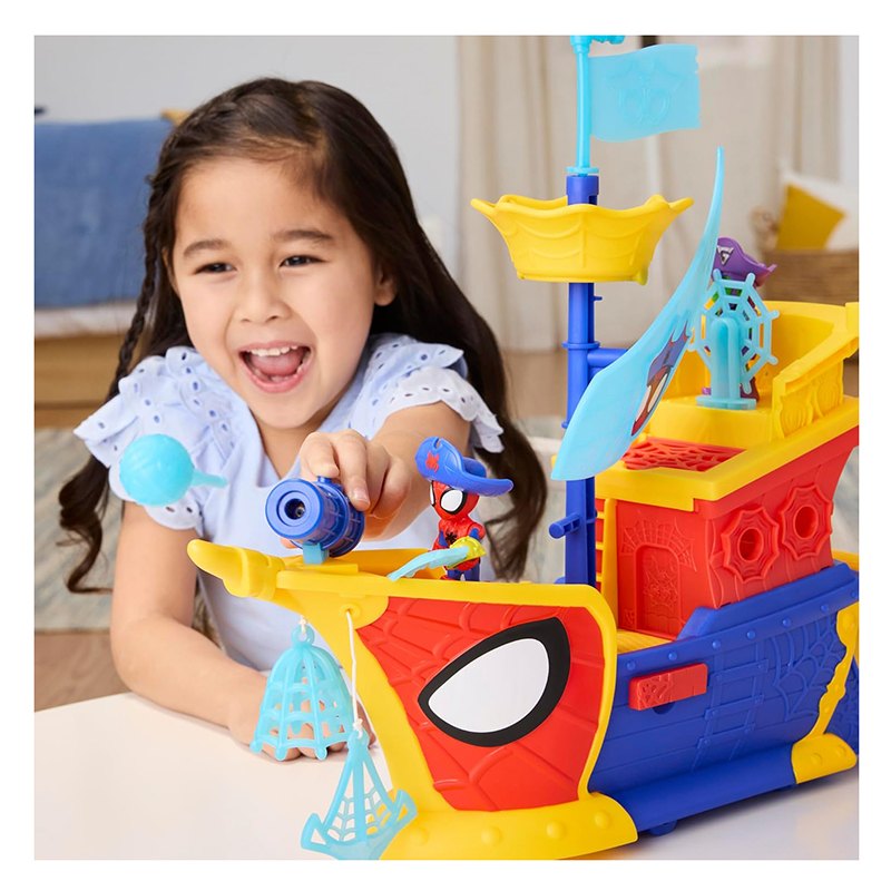 Spidey Water-Webs Barco Pirata con Telarañas y Burbujas - Imagen 3