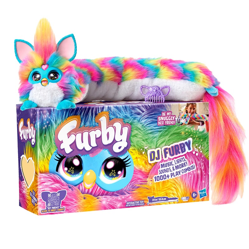 Furby Dj Peluche Interactivo Rainbow - Imagen 1