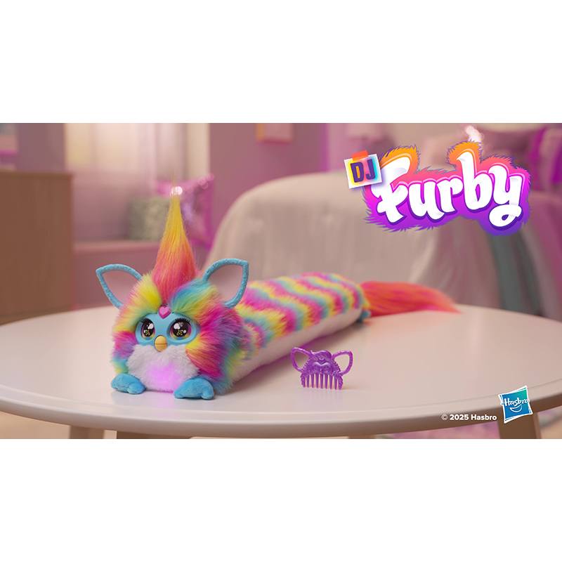 Furby Dj Peluche Interactivo Rainbow - Imagen 1