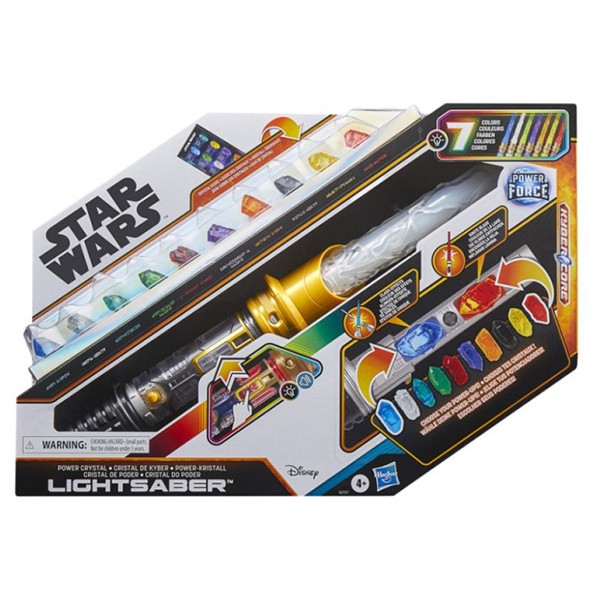 Star Wars Lightsaber sable con cristal del poder - Imagen 1
