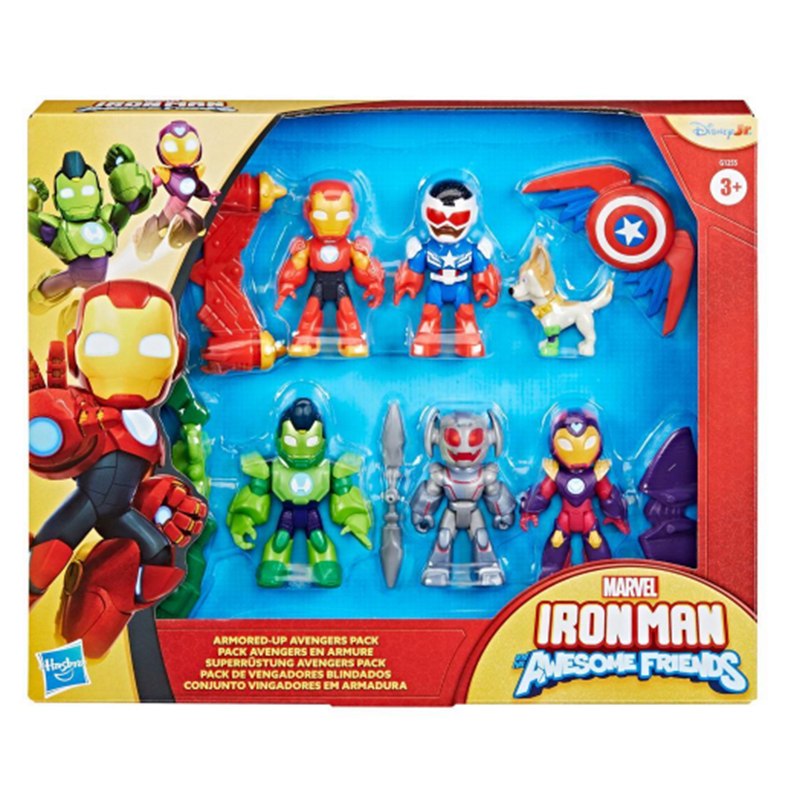 Marvel - Pack Figuras Iron Man e Amigos