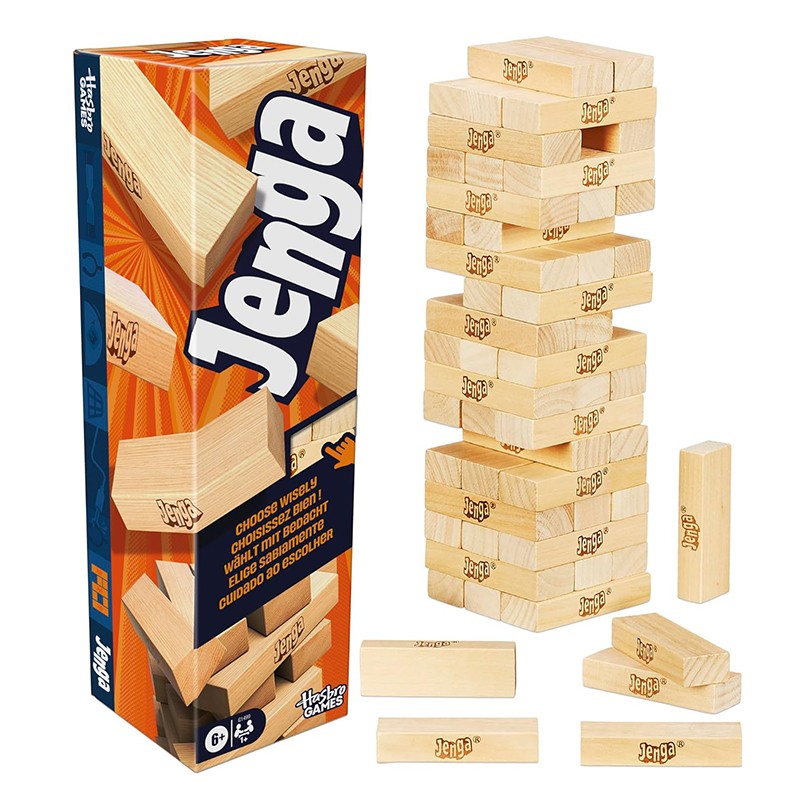 Novo Jogo Jenga com Dado Digital