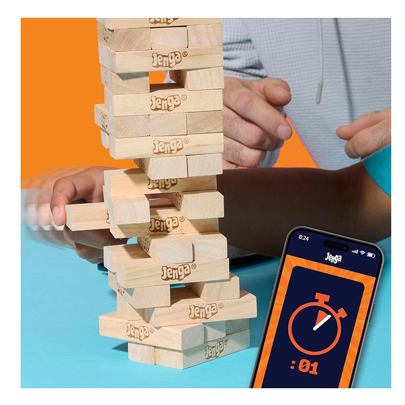 Novo Jogo Jenga com Dado Digital - Imagem 3