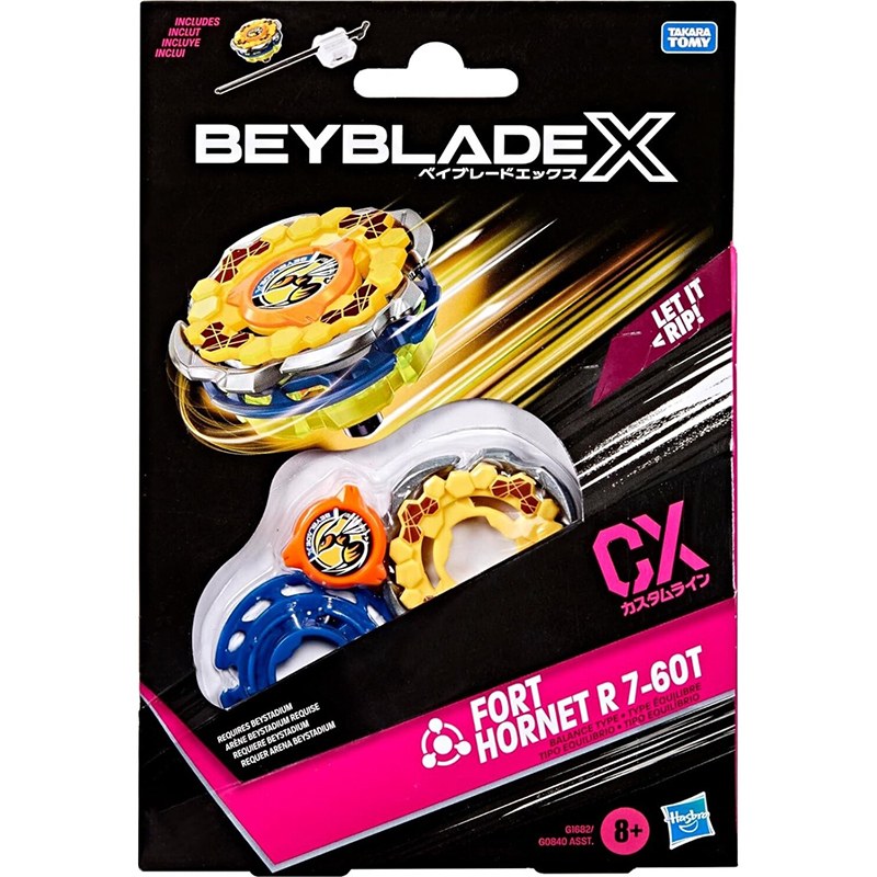 Beyblade X Kit Inicial Fort Hornet R 7-60T - Imagen 1