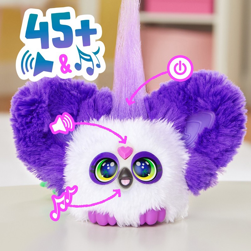Pelúcia Mini Furby Furblets Bam-Boo - Imagem 1