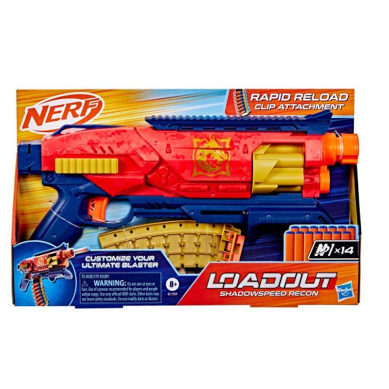 Nerf Loadout Shadowspeed Recon Lanzador de Dardos - Imagen 1