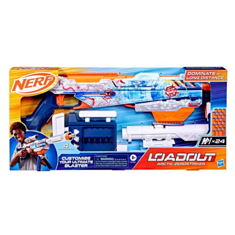 Nerf Loadout Artic Zerostriker Lanzador de Dardos - Imagen 1