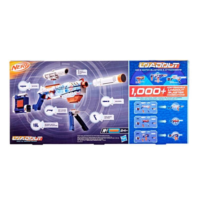 Nerf Loadout Artic Zerostriker Lanzador de Dardos - Imagen 2