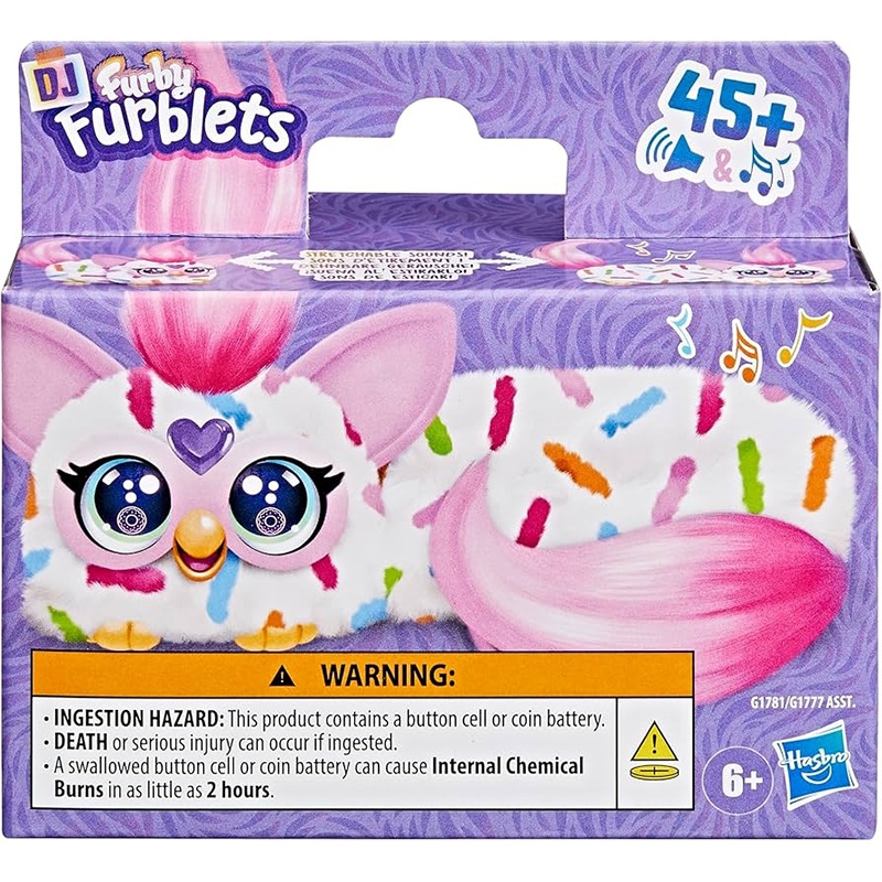 Furby DJ Furblets: Berry-Cup-Cake Peluche Interativo - Imagen 1
