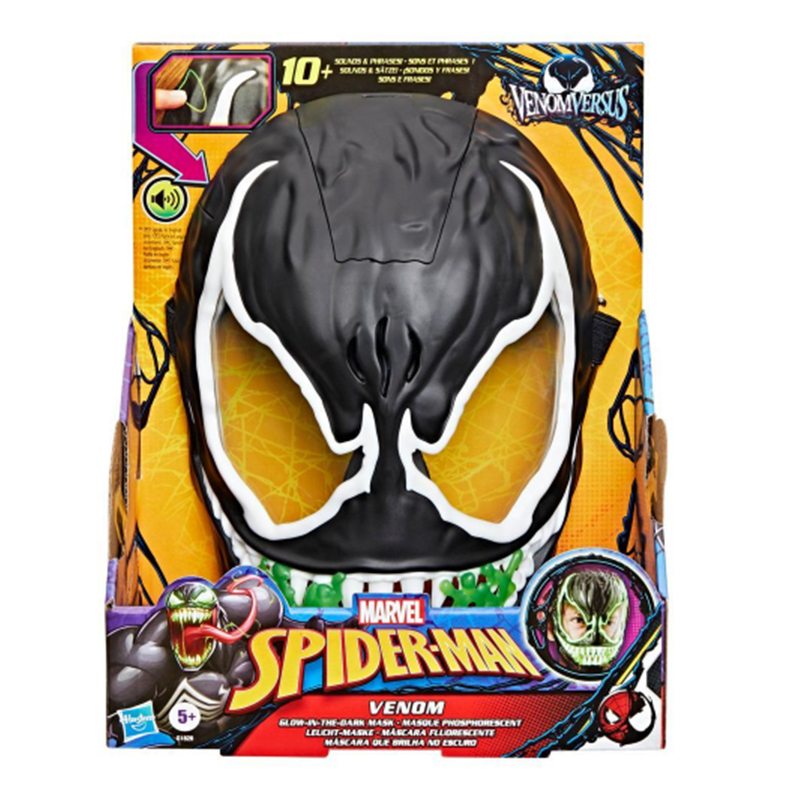 Spiderman - Máscara Venomversus Fluorescente