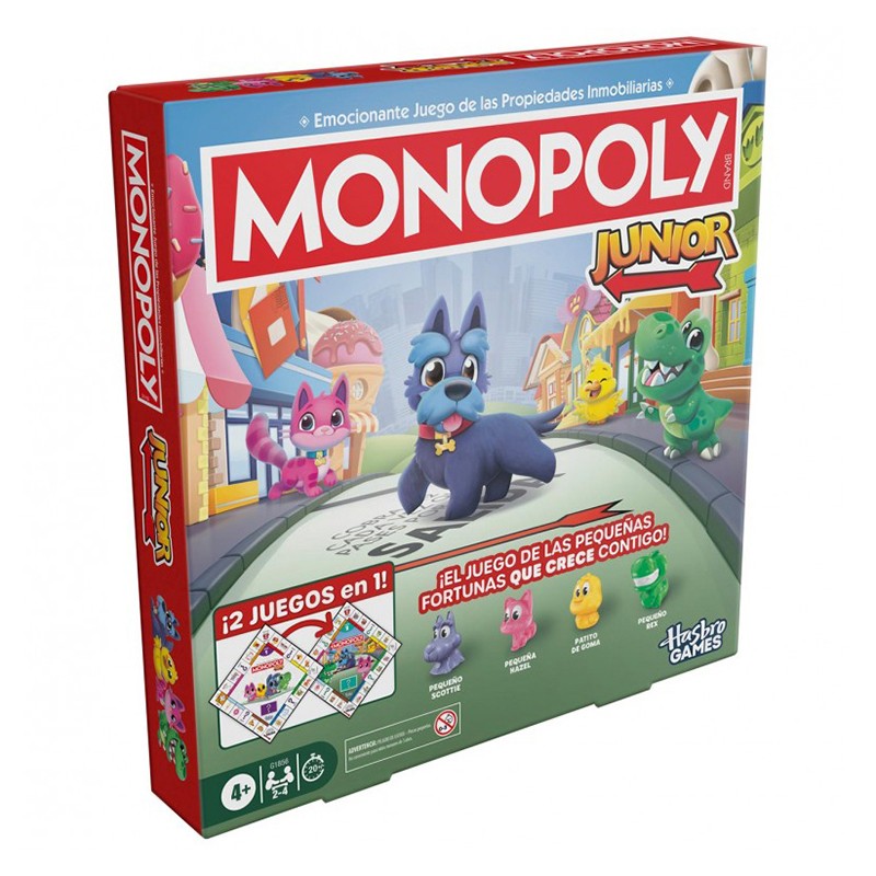 Jogo Monopoly Junior 2 em 1