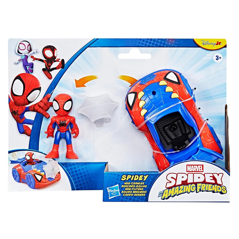 Spidey Bólido Aracnídeo Spidey com Figura