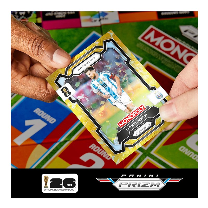 Jogo Monopoly Panini Prizm Copa do Mundo da FIFA - Imagem 4