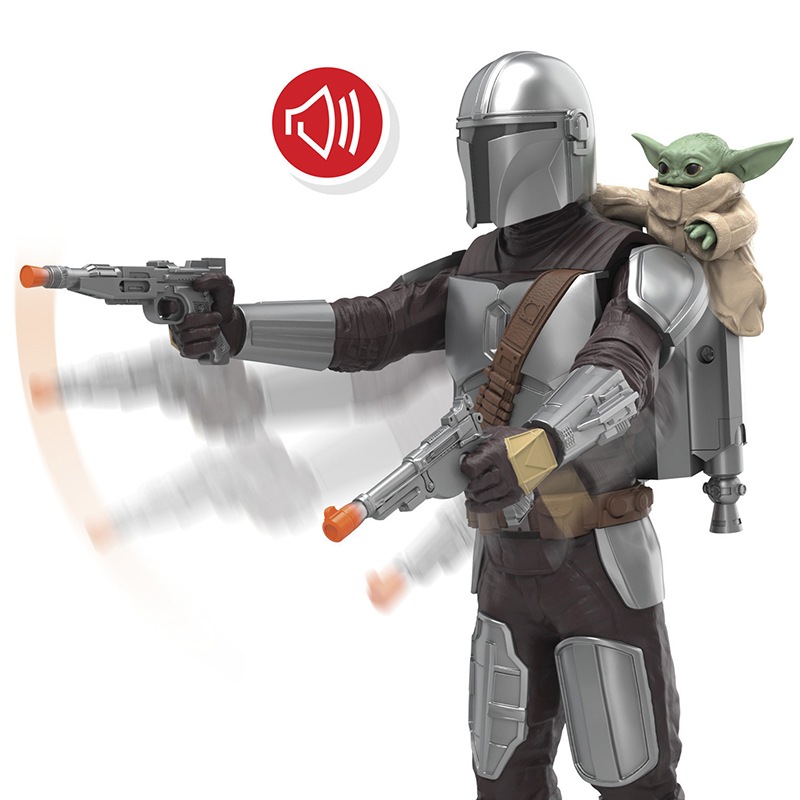 Star Wars Figura Electrónica The Mandalorian & Grogu - Imagen 2