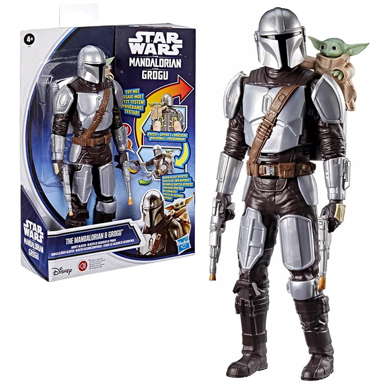Star Wars Figura Electrónica The Mandalorian & Grogu - Imagen 4