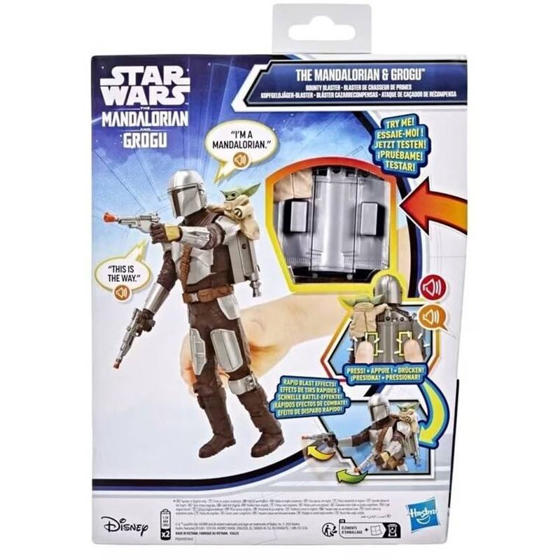 Star Wars Figura Electrónica The Mandalorian & Grogu - Imagen 6