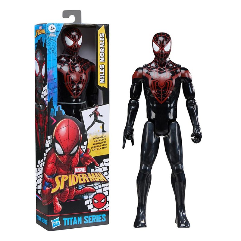Spiderman Figura Miles Morales Titan Series