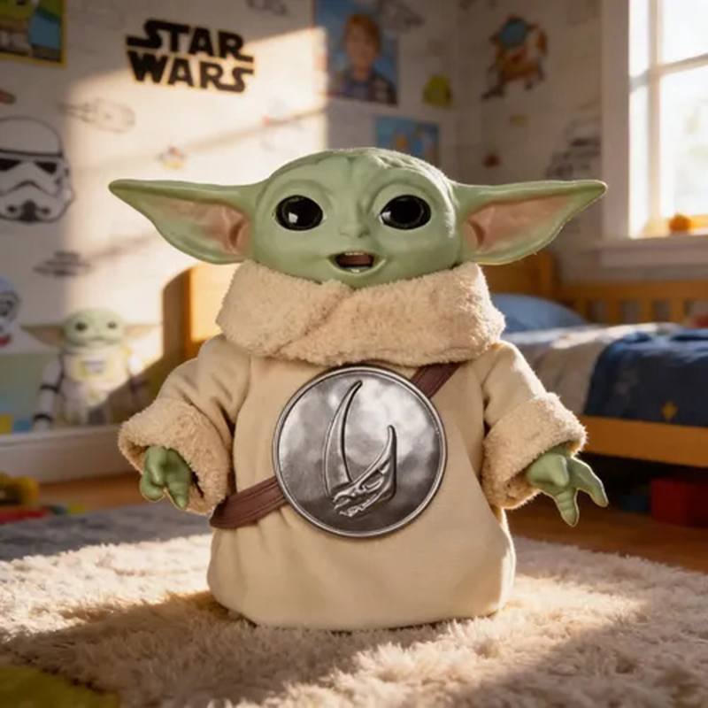 Star Wars - Figura Grogu Merendando - Imagen 6
